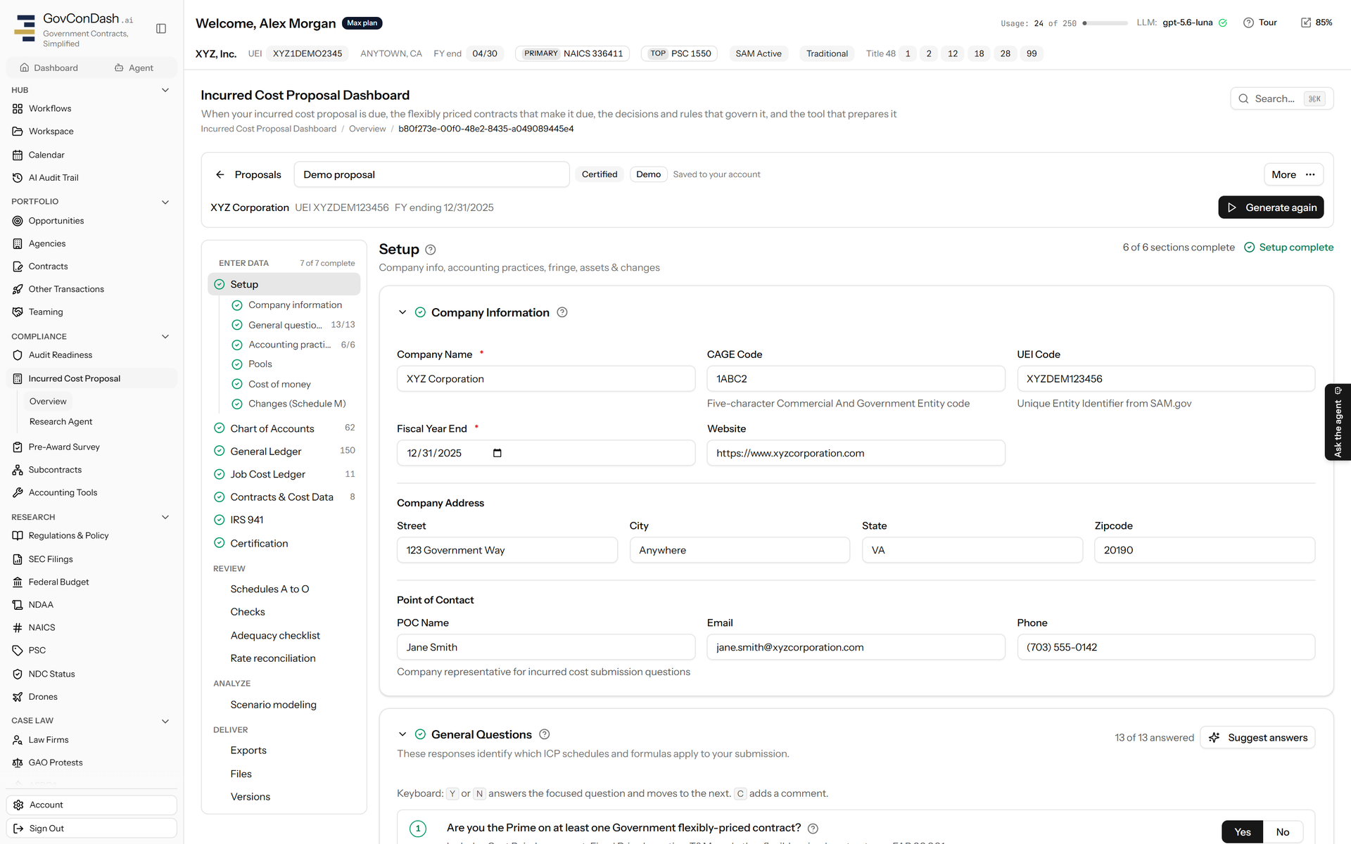 A Proposal Workspace in Your Dashboard