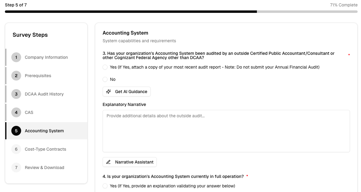 Guided SF 1408 Survey Checklist